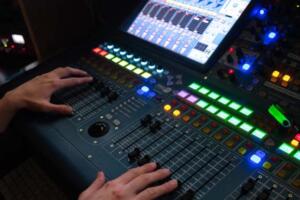 Max AV Production professional event audio setup