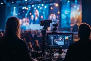 Max AV Production live streaming service for an event