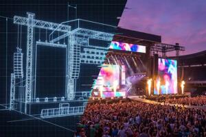 Max AV Production custom stage and lighting design