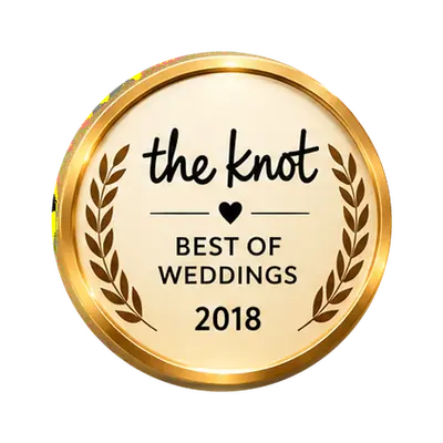 The Knot Best of Weddings 2018 award