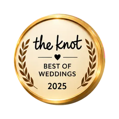 The Knot Best of Weddings 2025 award