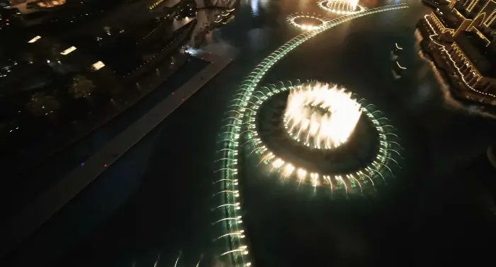 TVS Burj Khalifa Projection Mapping event production image 03 by Max AV Production